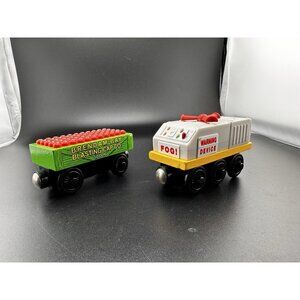 Thomas The Train Wooden Railway Brendan Blasting Cap Fog Horn Car Vtg 2003 READ